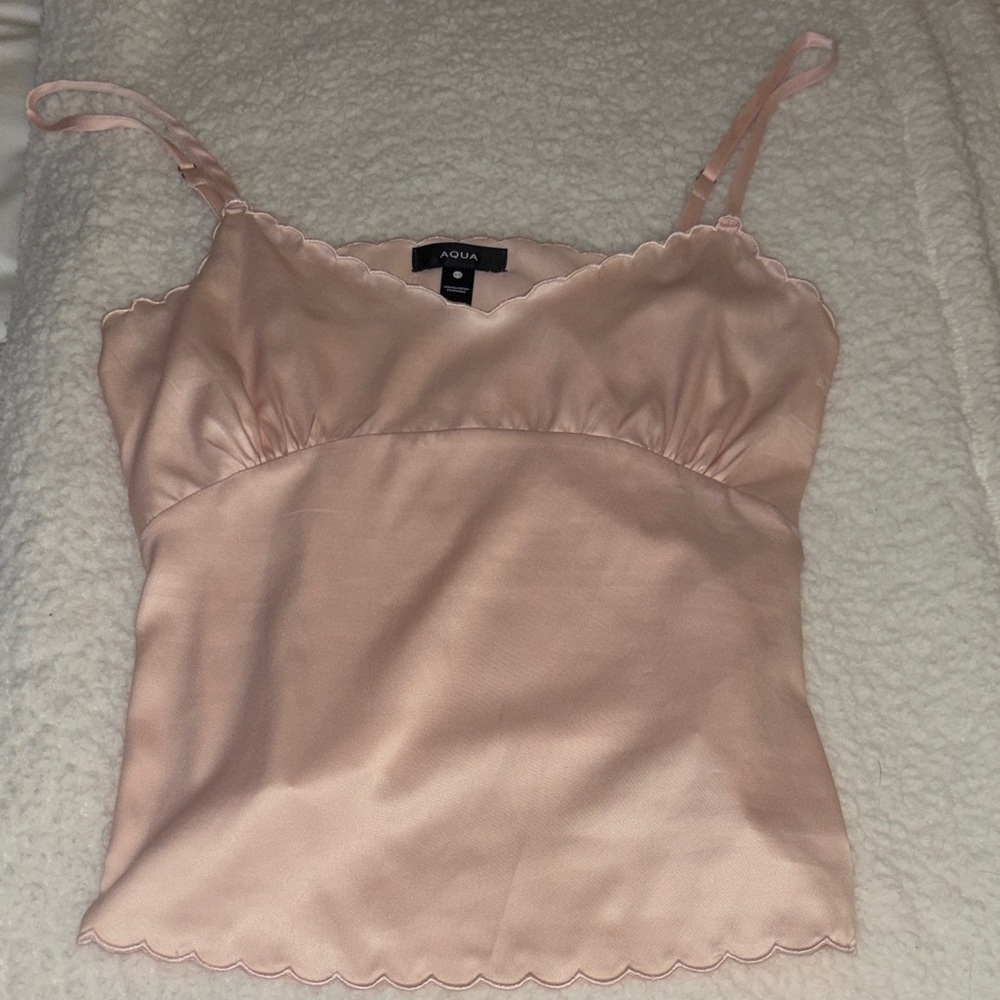 Aqua Women's Blush Camisole Top silk
